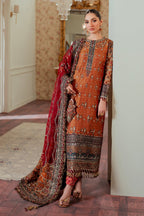 Baroque - Embroidered Net Ch13-01 Unstitched