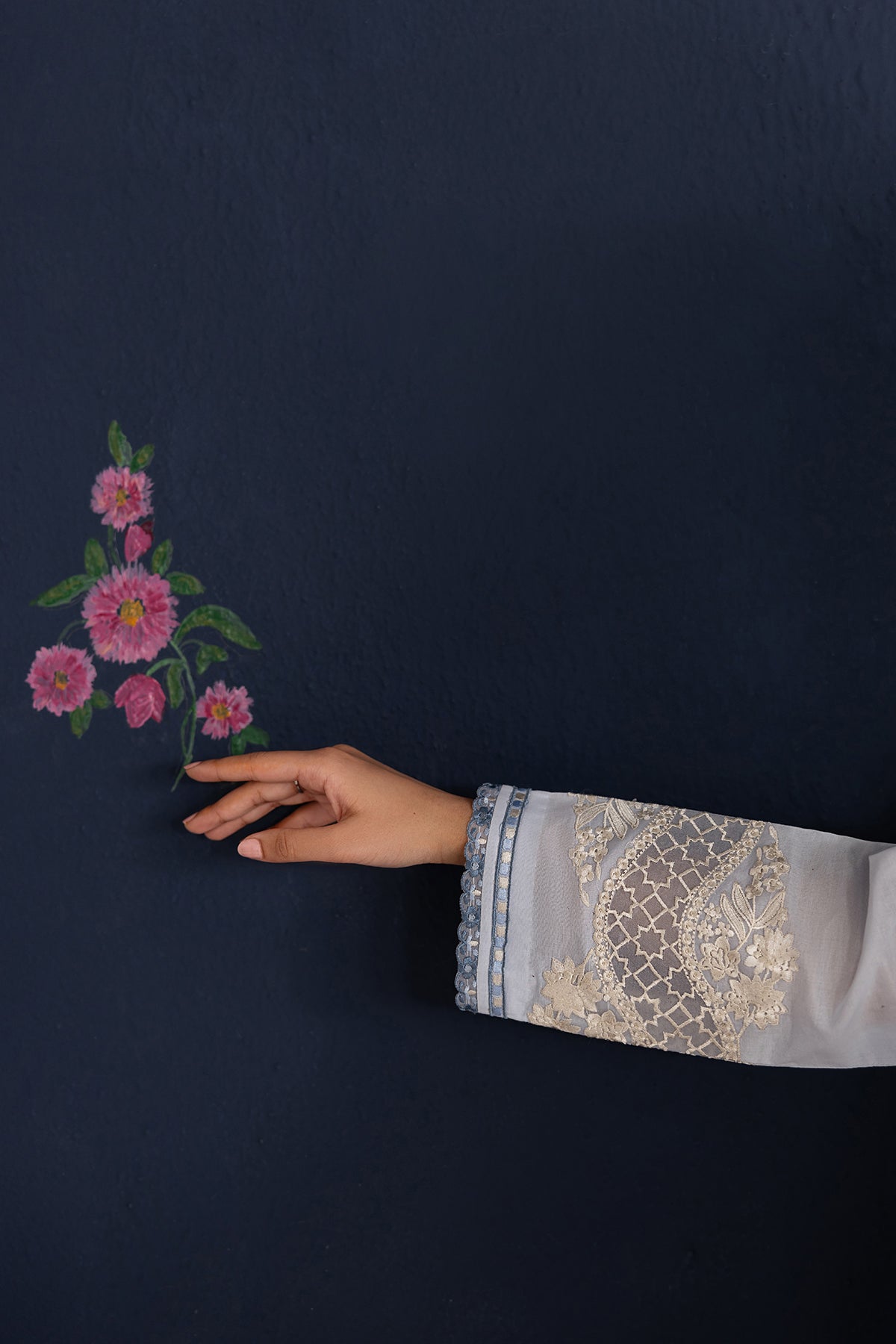 Baroque - Embroidered Lawn UF-4466