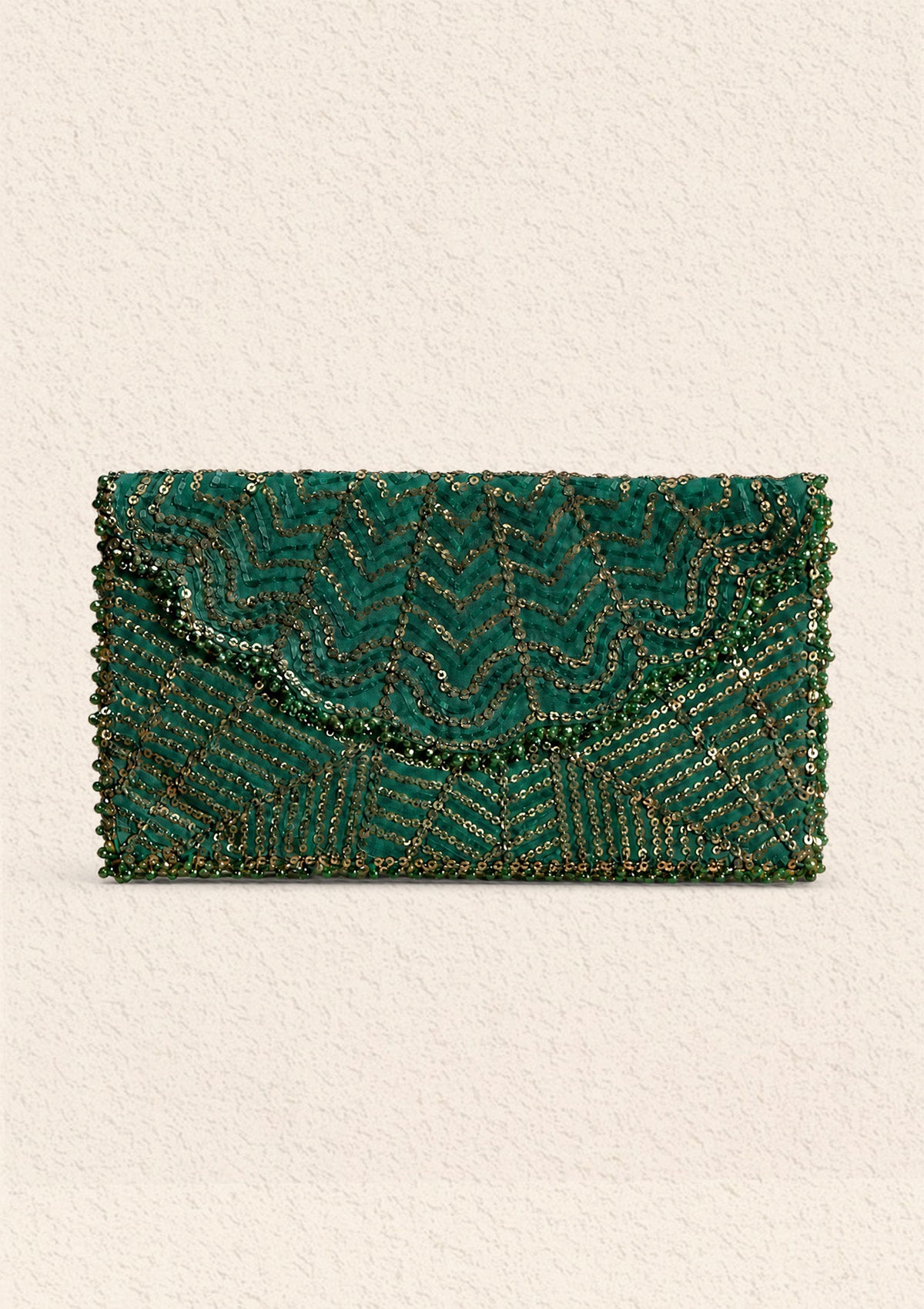 Aik Atelier - Bag - Green Sequin Mab25