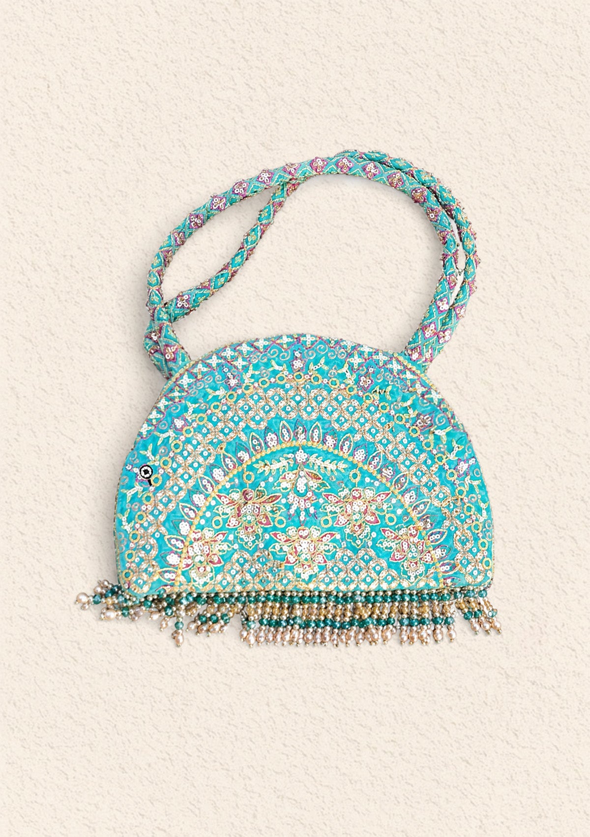 Aik Atelier - Bag - Aqua Silk Lwa25