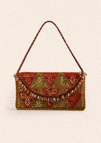 Aik Atelier - Bag - Crimson Chatta Patti Sea25