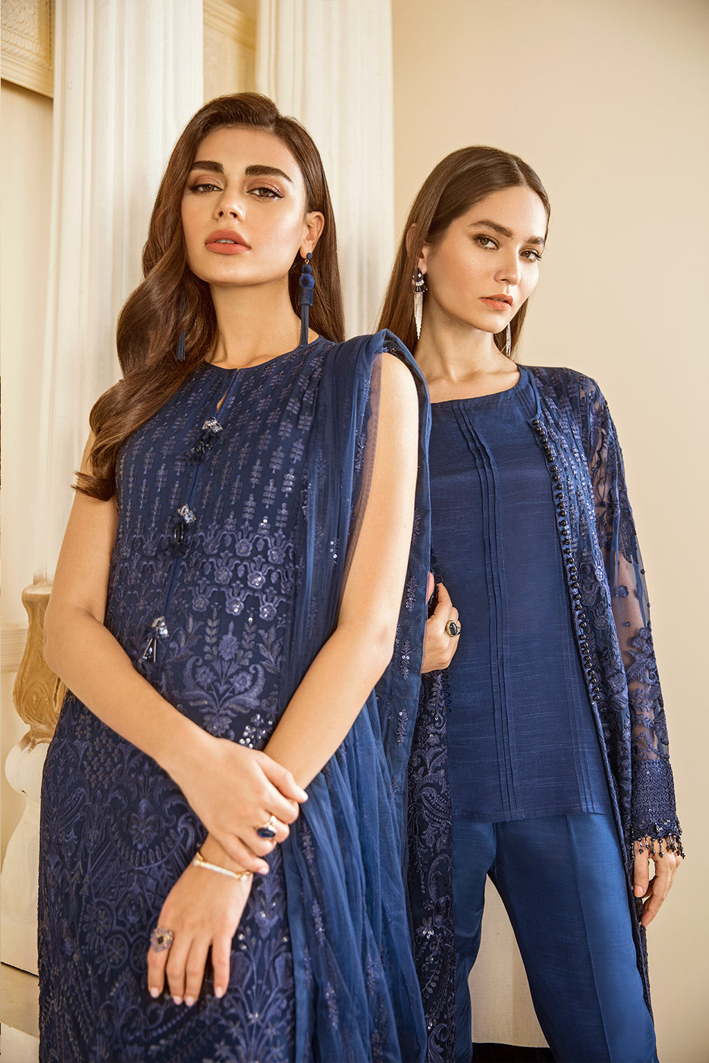 Baroque - Embroidered Chiffon Ch06-02 Unstitched