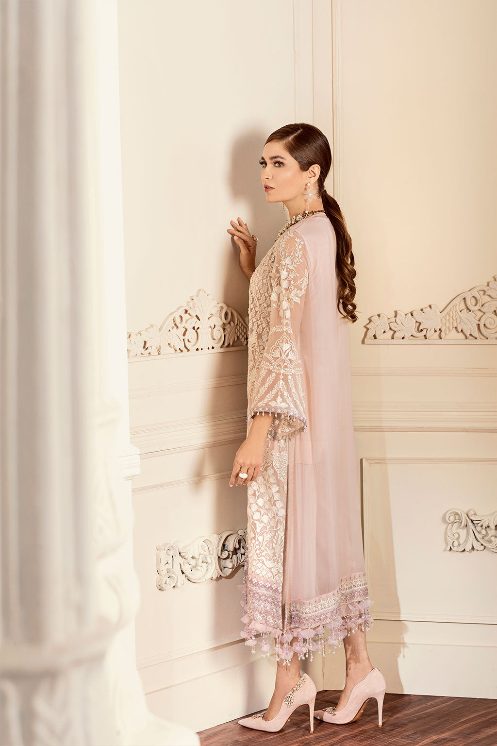 Baroque - Embroidered Chiffon Ch05-09 Unstitched