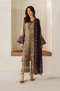 Iznik - Ue-614 Embroidered Ramen Silk