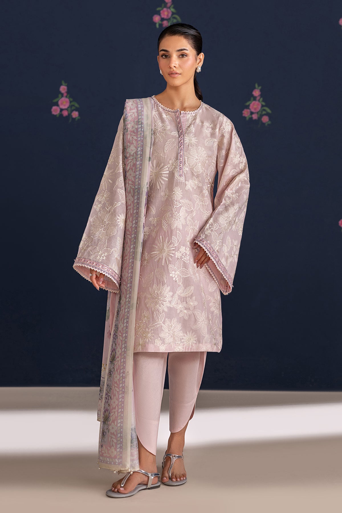 Baroque - Embroidered Lawn UF-4468