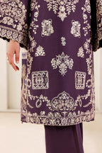 Baroque - Embroidered Self Jacquard UF-4479