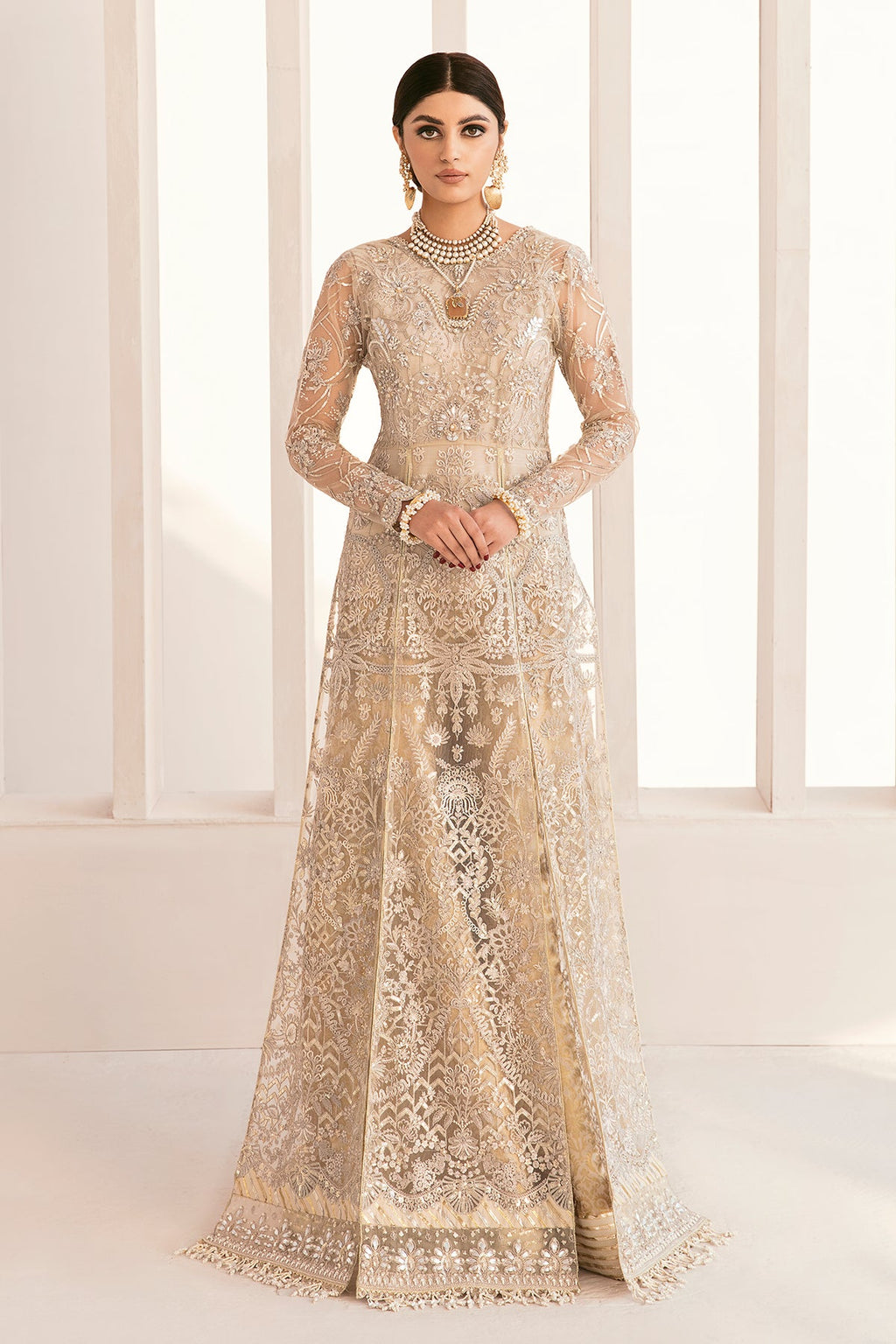 Baroque - Embroidered Net Ch11-03 Unstitched