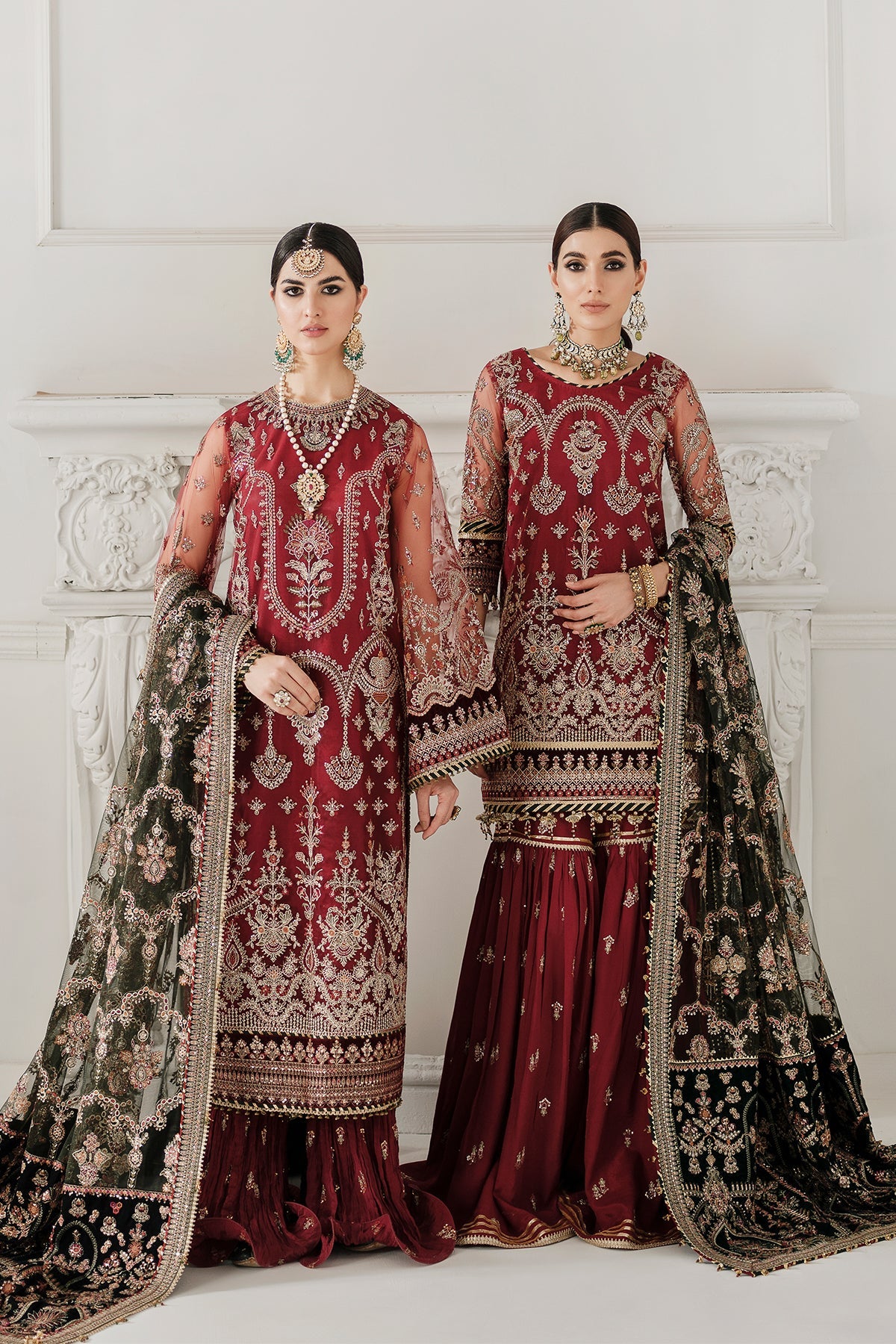 Baroque - Embroidered Net Ch10-07 Unstitched