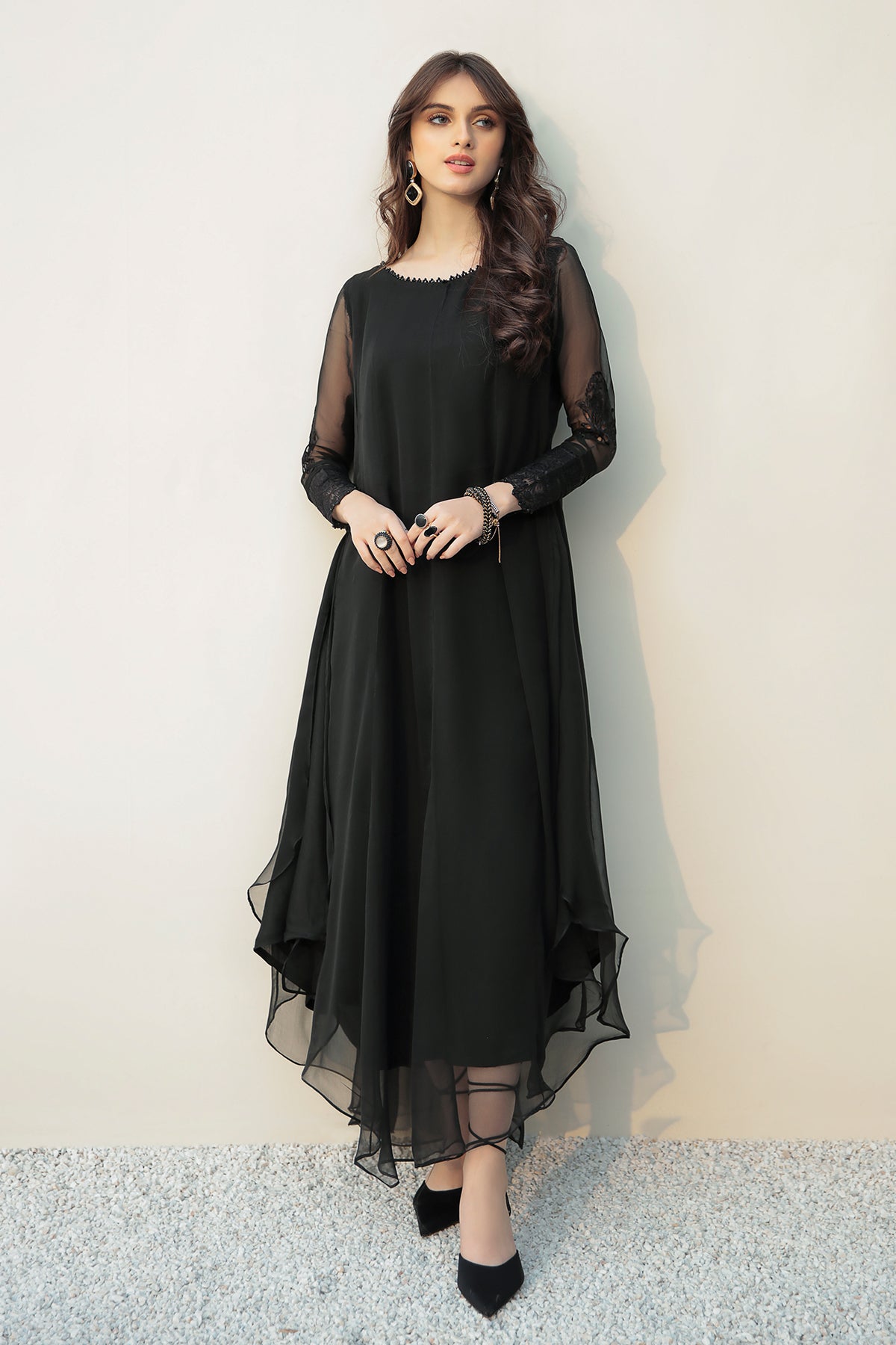 Baroque - Embroidered Chiffon PR-558