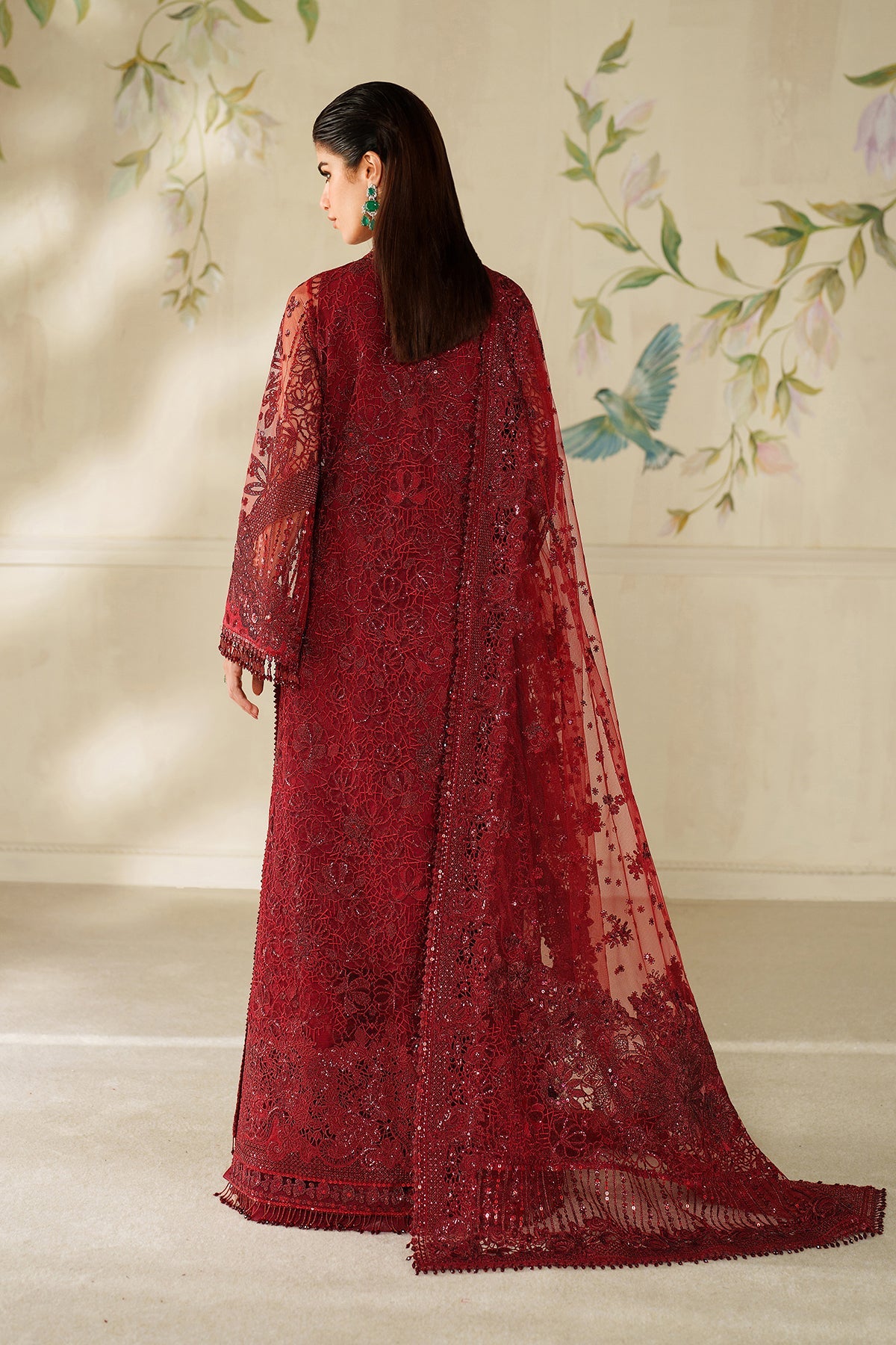 Baroque - Embroidered Net Ch14-01 Unstitched