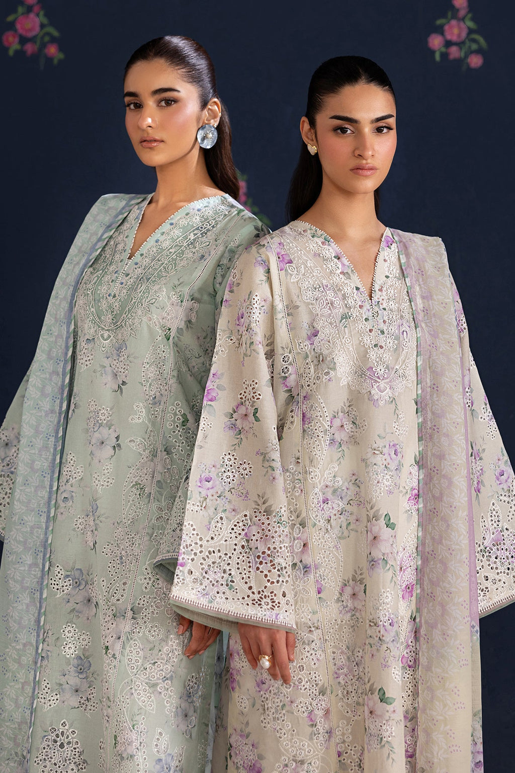 Baroque - Embroidered Lawn UF-4469