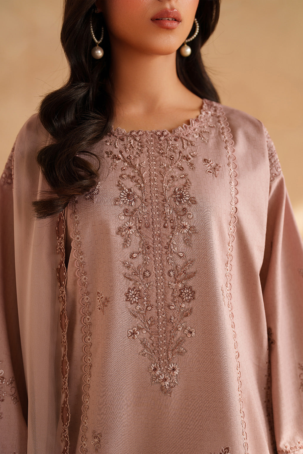 Iznik - Ue-608 Embroidered  Lawn