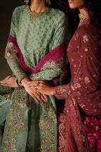 Iznik - Iv-73  Embroidered Velvet