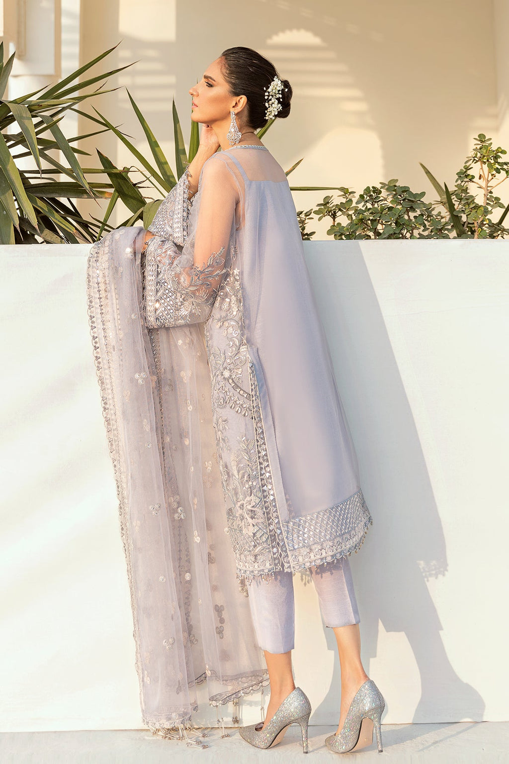 Baroque - Embroidered Net UF-74