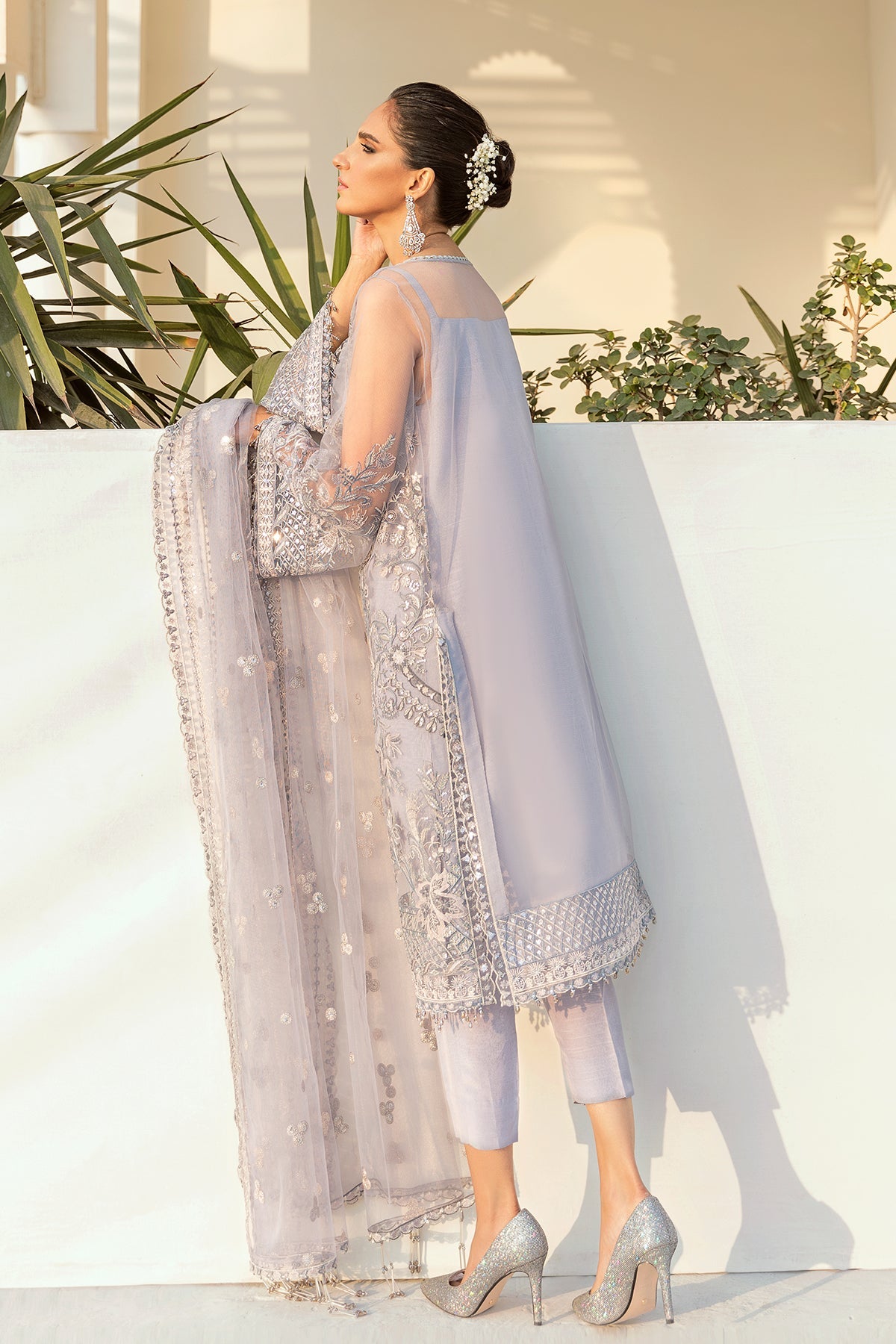 Baroque - Embroidered Net UF-74