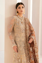Baroque - Embroidered Net Ch11-03 Stitched