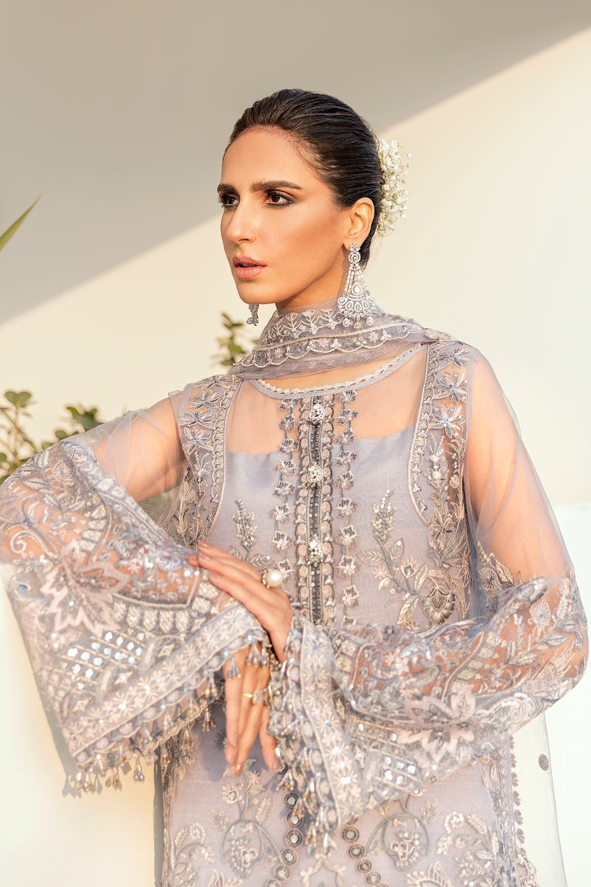 Baroque - Embroidered Net UF-74
