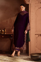 Iznik - Iv-57 Embroidered Velvet