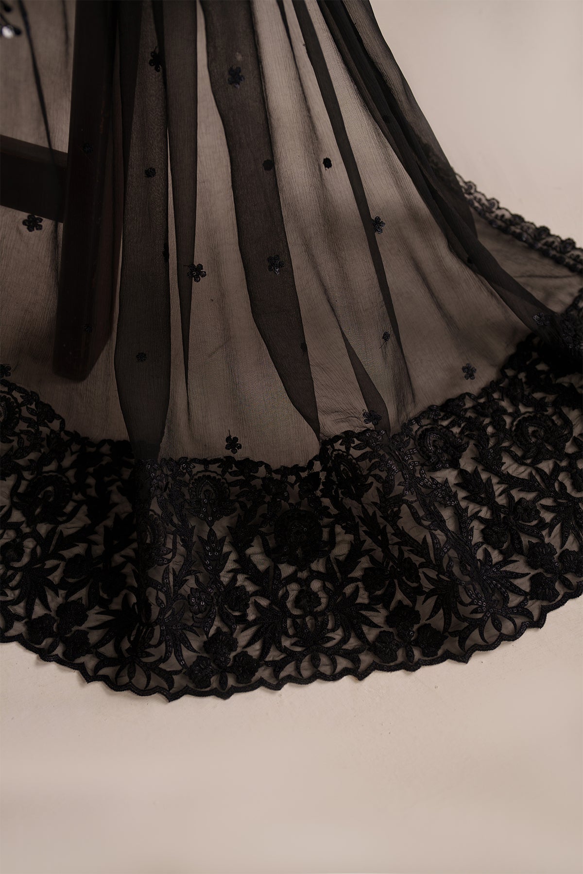 Baroque - Embroidered Chiffon UF-4365