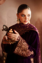 Iznik - Iv-57 Embroidered Velvet