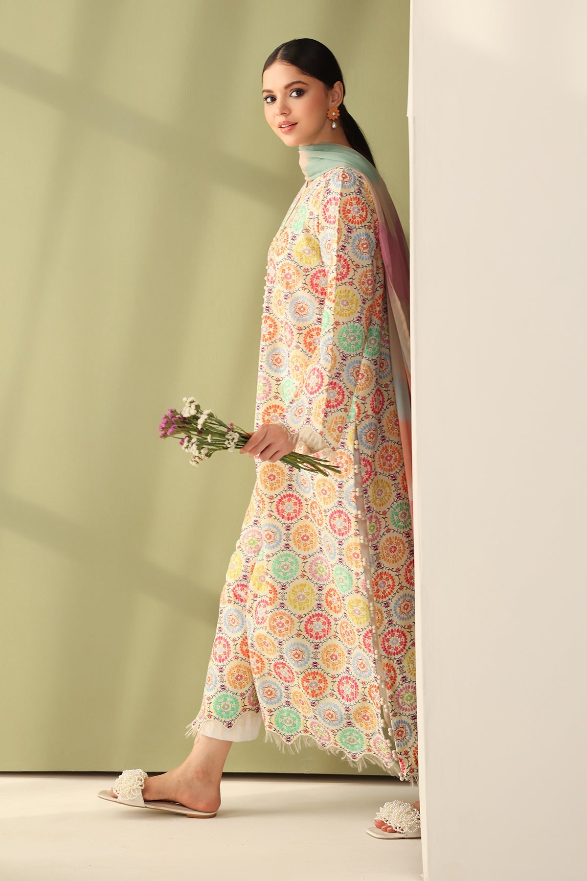 Baroque - Embroidered PRinted Lawn UF-4178
