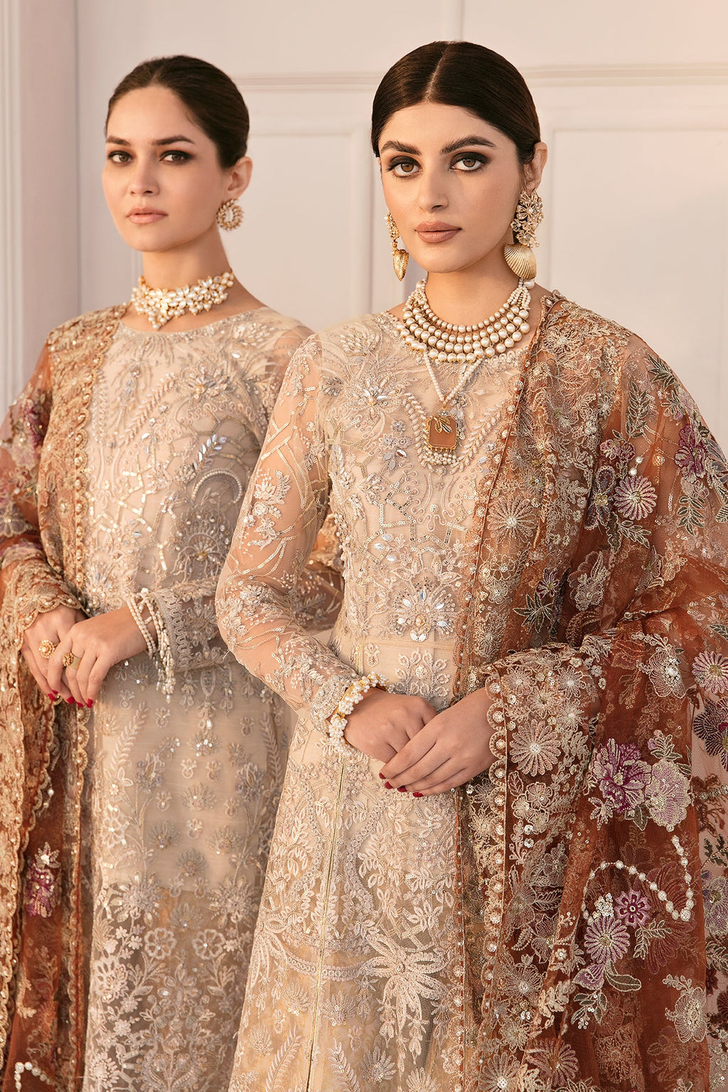 Baroque - Embroidered Net Ch11-03 Unstitched