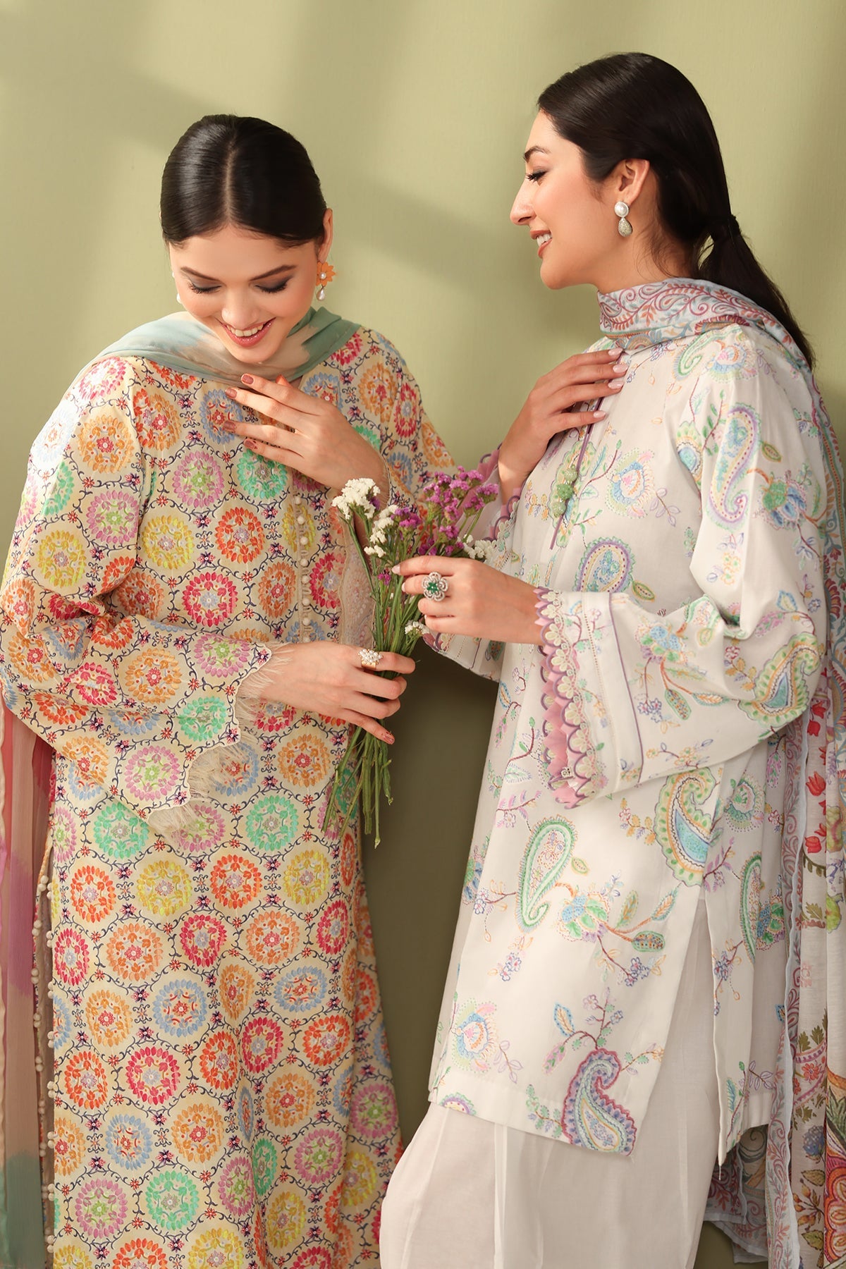 Baroque - Embroidered PRinted Lawn UF-4178
