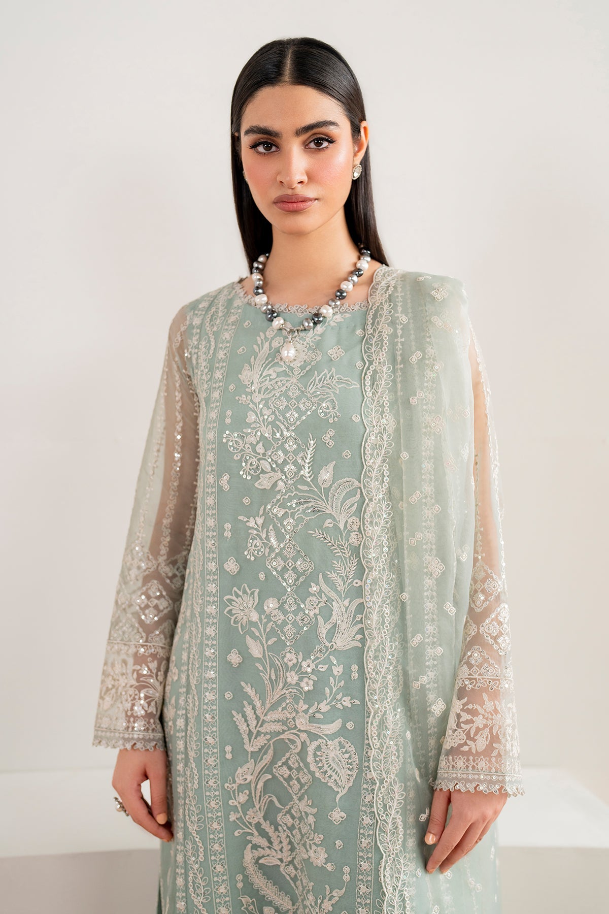 Baroque - Embroidered Chiffon UF-680