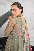 Baroque - Embroidered Net Ch12-02 Stitched