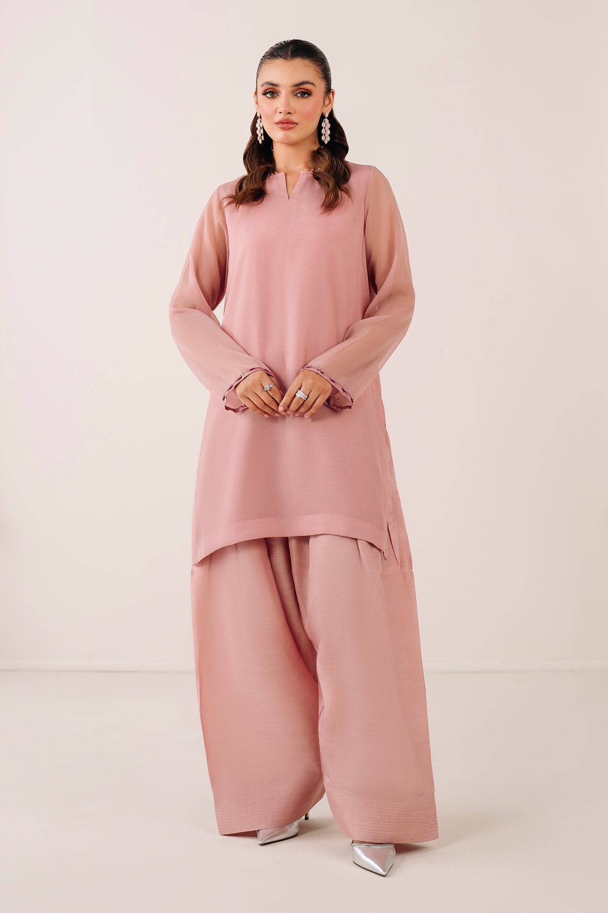 Baroque - Plain Chiffon Shirt PR-1116