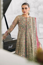 Baroque - Embroidered Net Ch12-02 Stitched