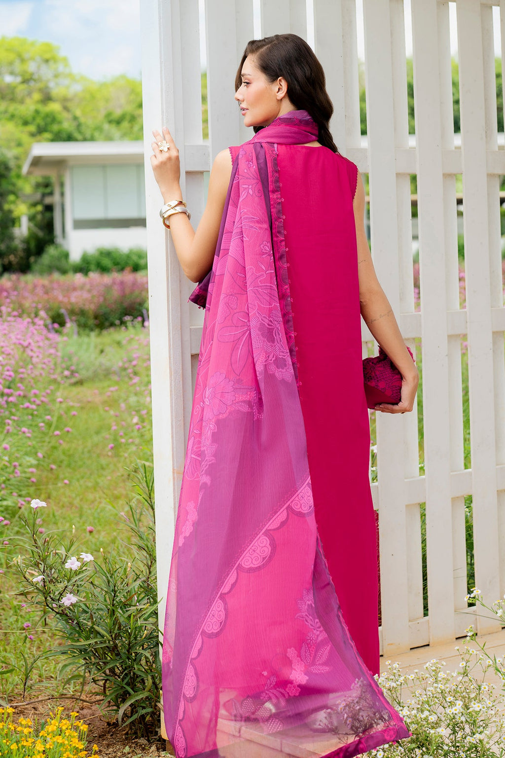 Baroque - Embroidered Lawn UF-4212