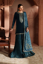 Iznik - Iv-64 Embroidered Velvet