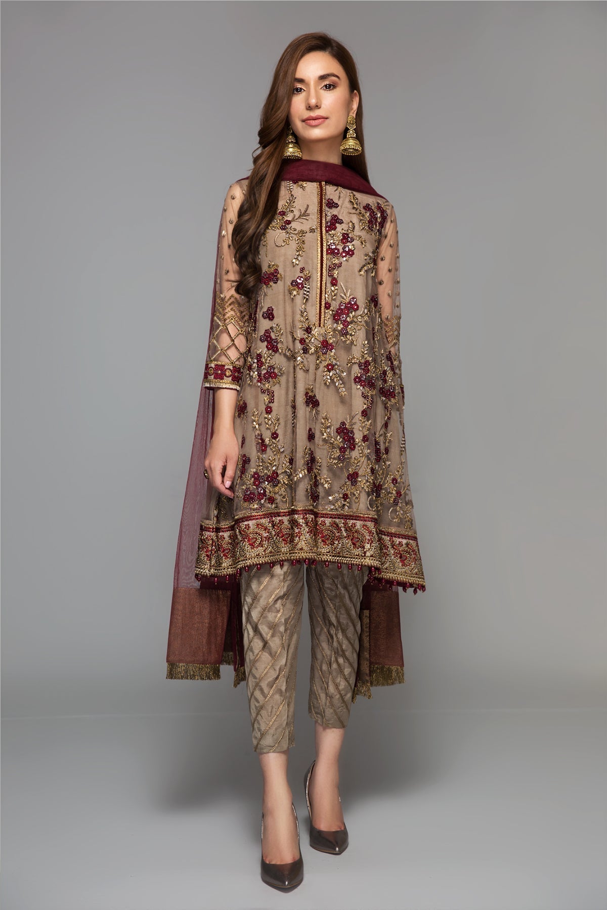 Baroque - Embroidered Net SF-14