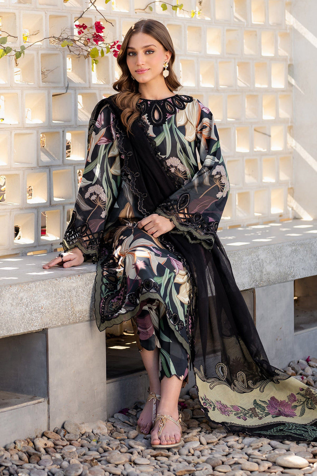 Baroque - Embroidered PRinted Lawn UF-4090