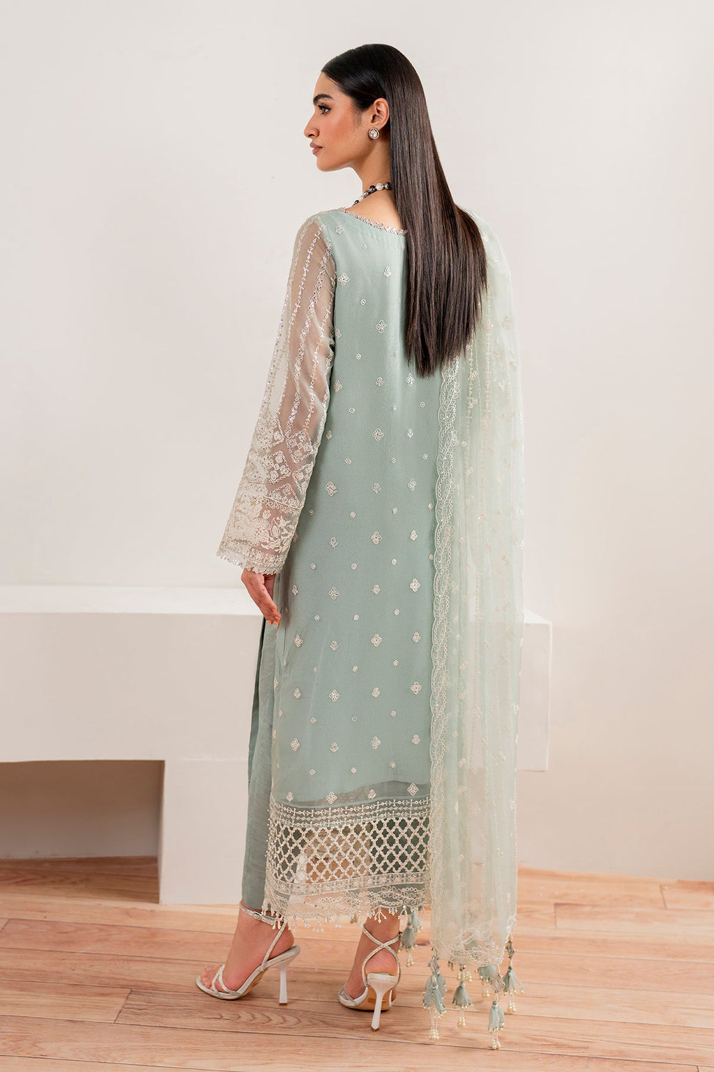 Baroque - Embroidered Chiffon UF-680