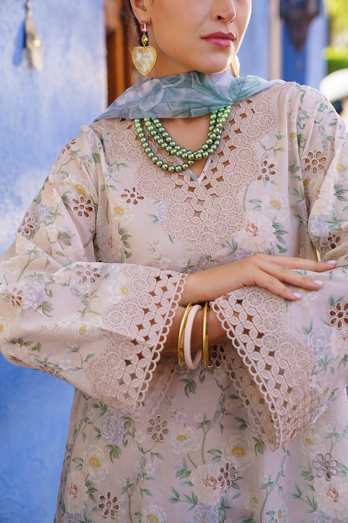 Baroque - Embroidered PRinted Lawn UF-591