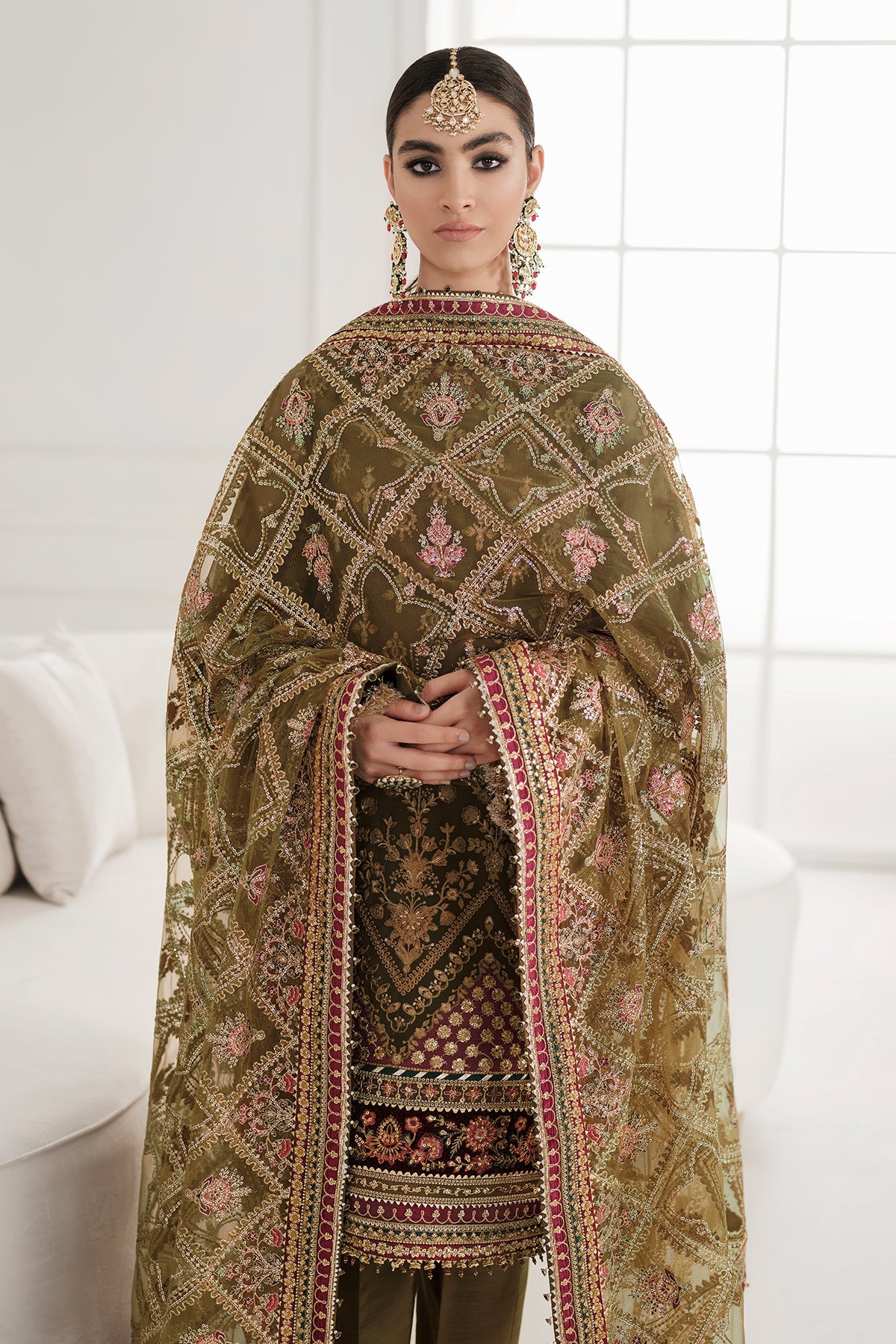 Baroque - Embroidered Chiffon Ch10-06 Unstitched