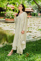 Iznik - Ue-501 Embroidered  Lawn