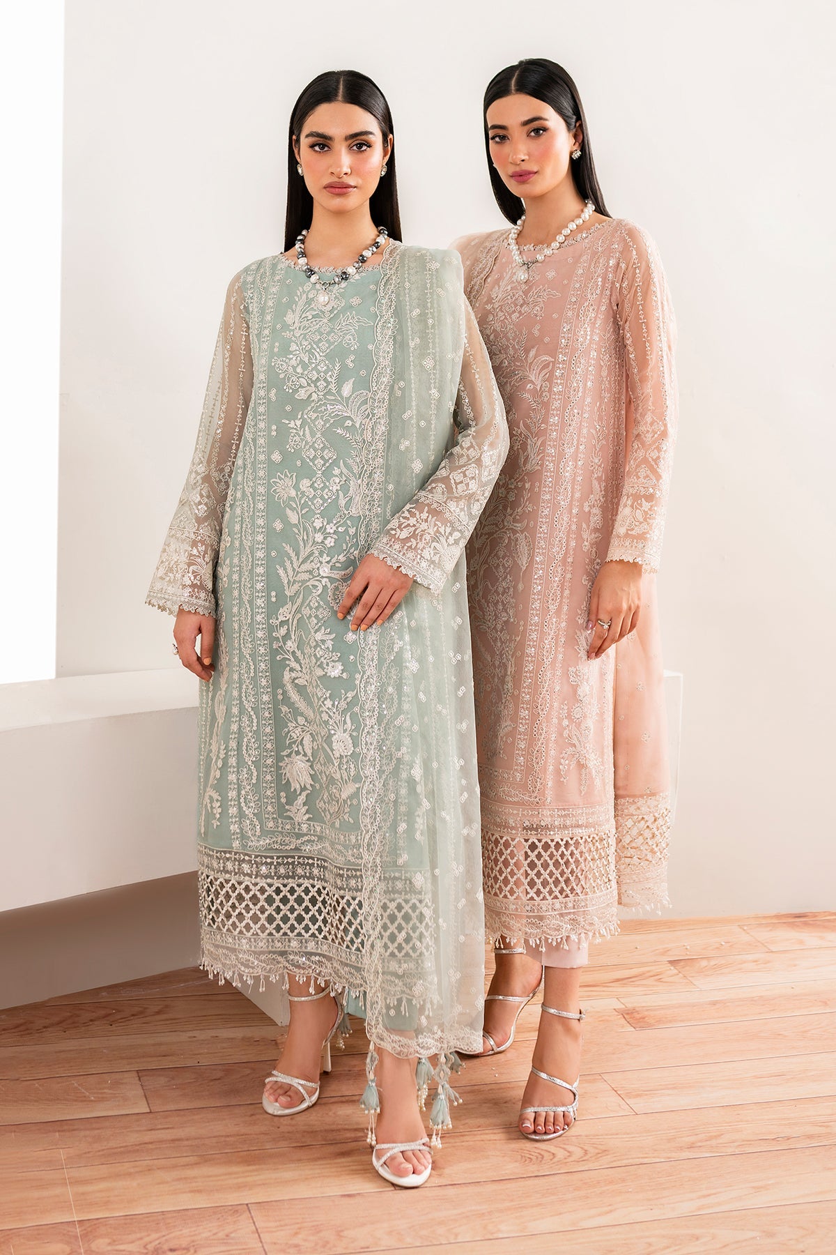 Baroque - Embroidered Chiffon UF-681