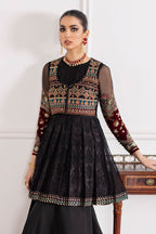 Baroque - Embroidered Chiffon Ch09-04 Stitched