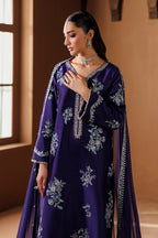 Baroque - Embroidered Sheesha Silk PR-1284
