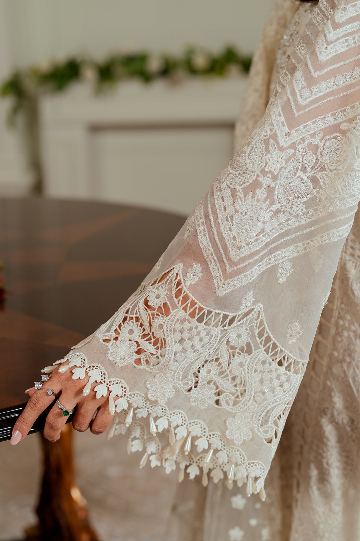 Baroque - Embroidered Chiffon Ch13-02 Unstitched
