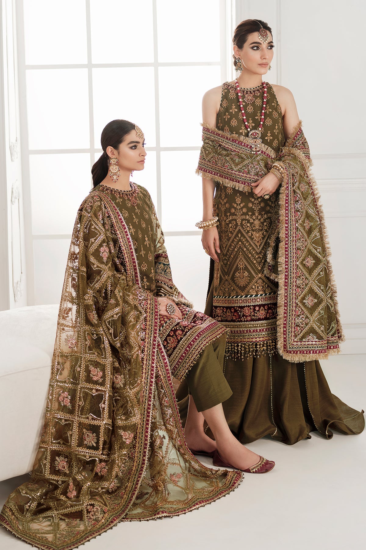 Baroque - Embroidered Chiffon Ch10-06 Unstitched