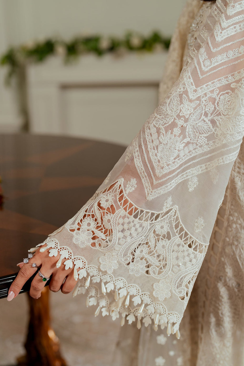 Baroque - Embroidered Chiffon Ch13-02 Stitched