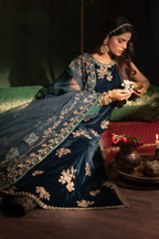 Iznik - Iv-51 Embroidered Velvet