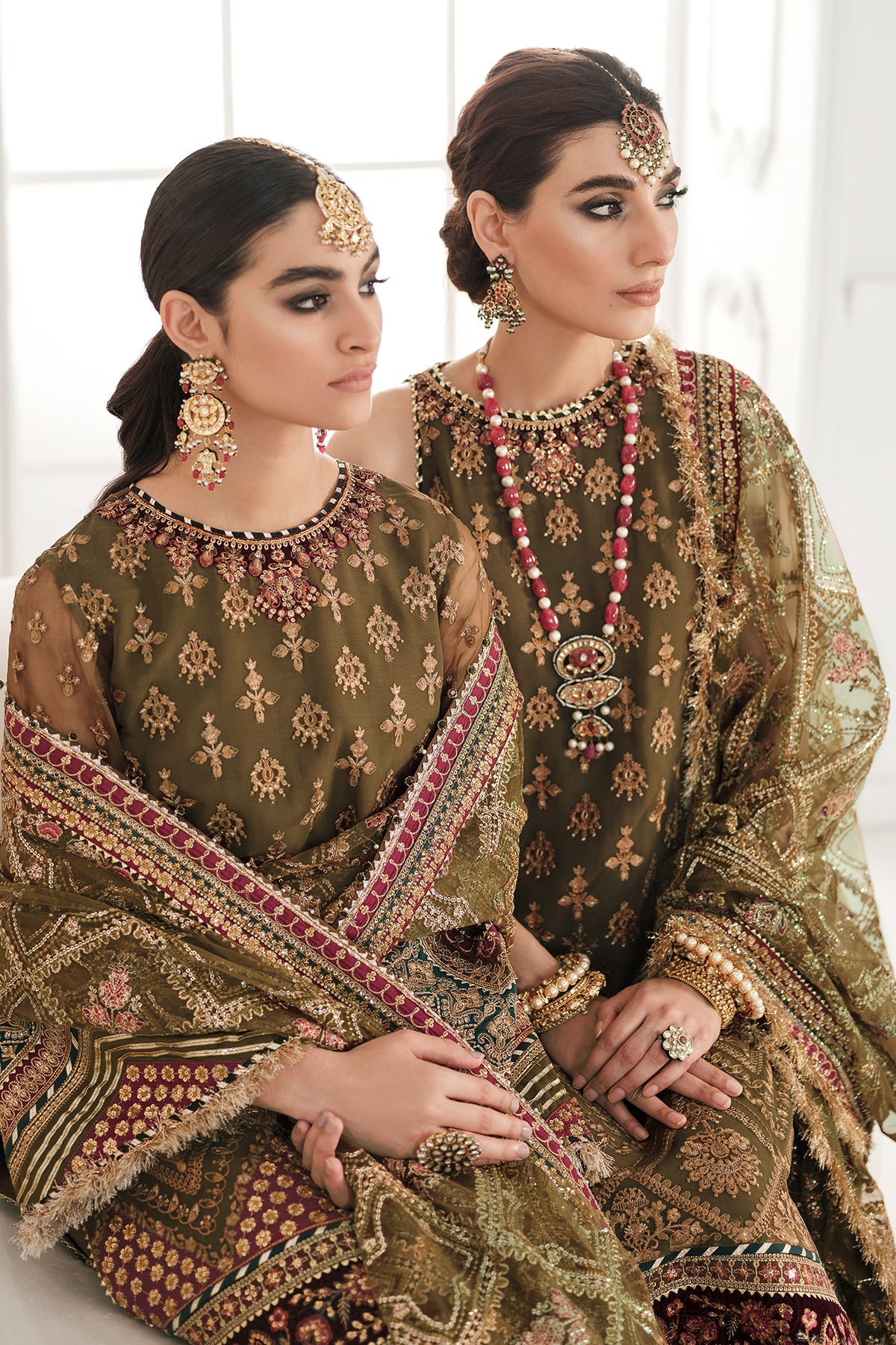 Baroque - Embroidered Chiffon Ch10-06 Stitched