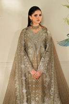 Baroque - Embroidered Chiffon Ch14-08 Unstitched