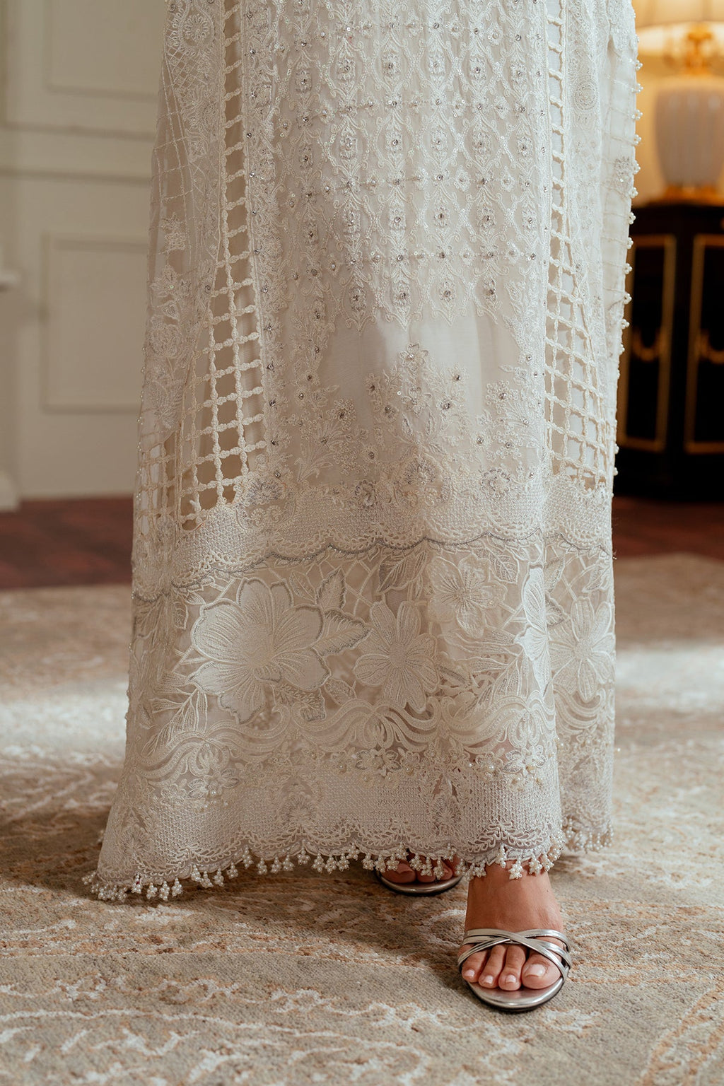 Baroque - Embroidered Chiffon Ch13-02 Stitched