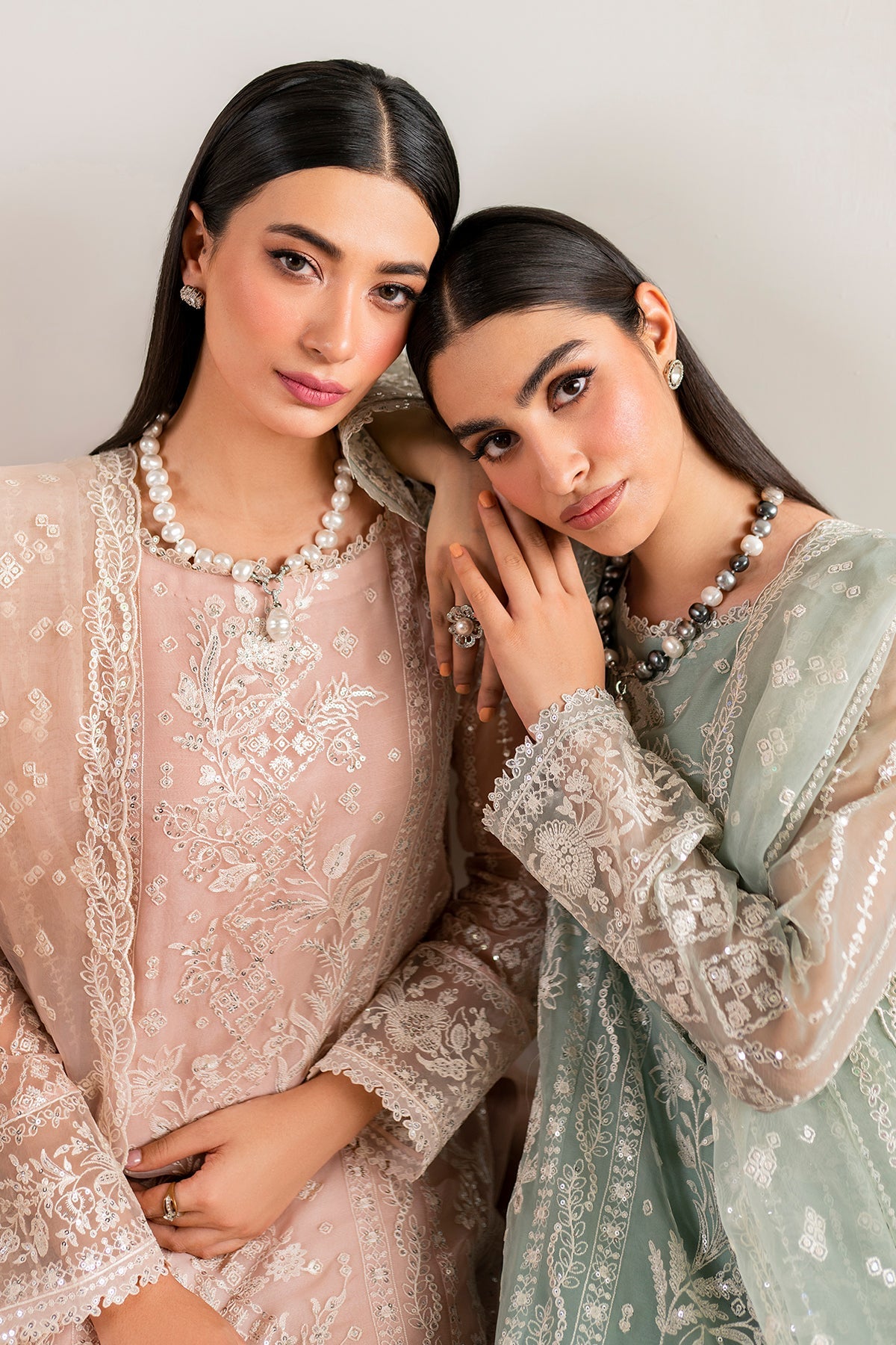 Baroque - Embroidered Chiffon UF-681
